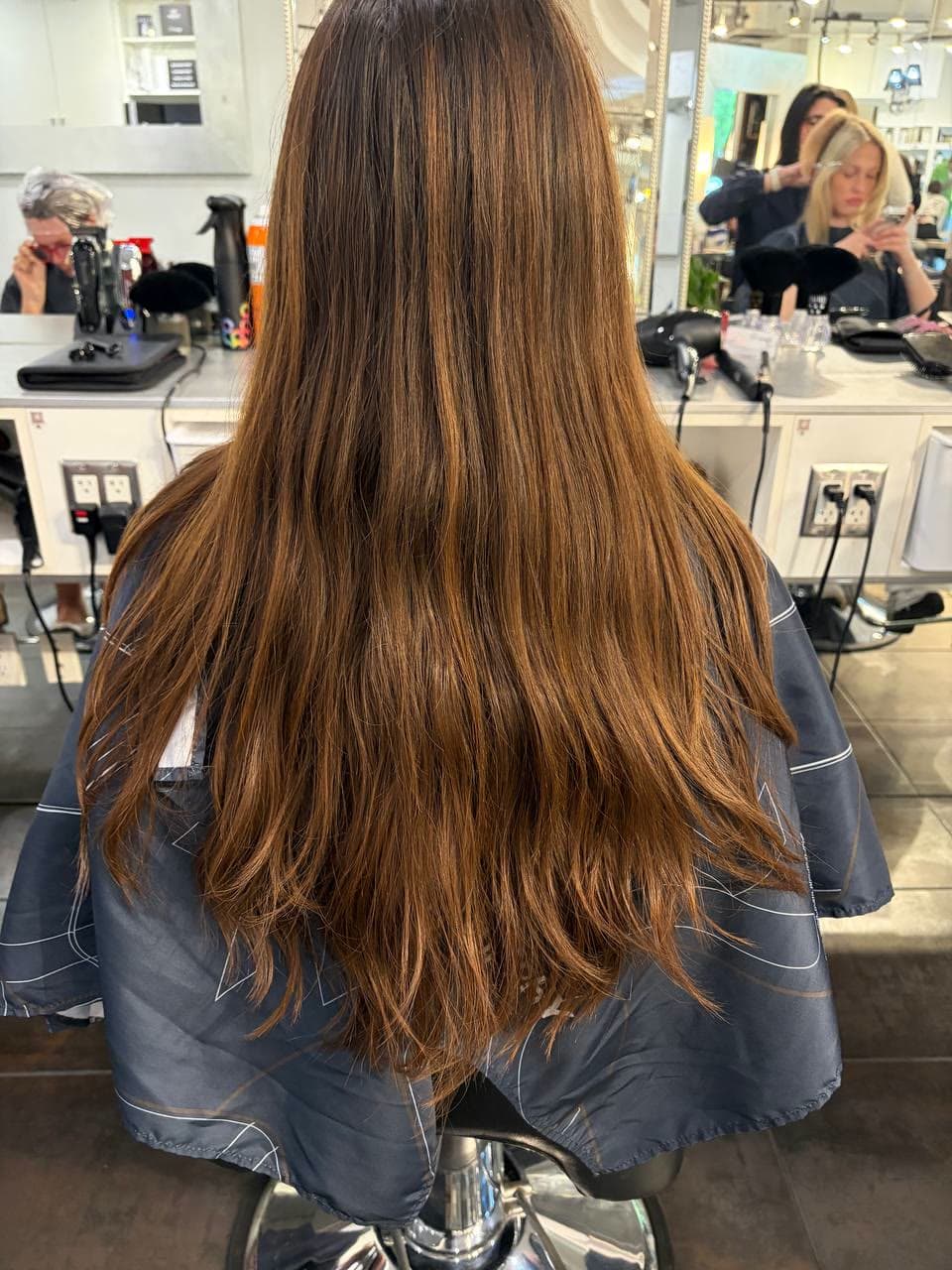 Before — Haircut + Highlights + Toner