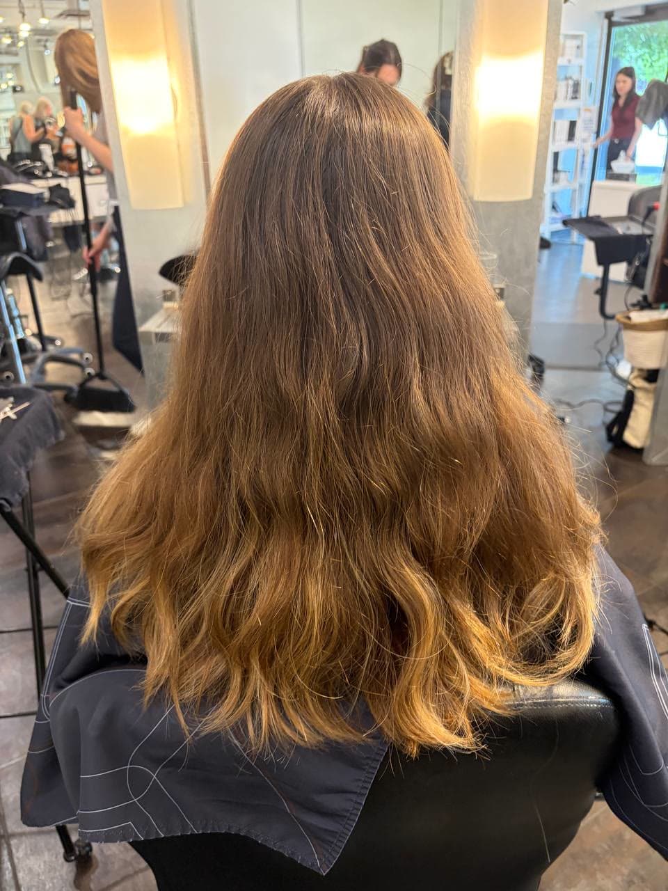 Before — Partial Highlights + Toner